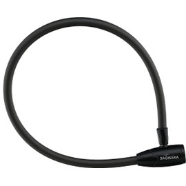 Bicycle Key Cylinder Cable Lock 60 cm Black 43440 