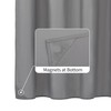 ALYVIA SPRING Stall Fabric Shower Curtain Liner Waterproof - 48"