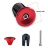 LRONG 2Pairs Bar End Plugs Bicycle Handlebar End Caps Bike
