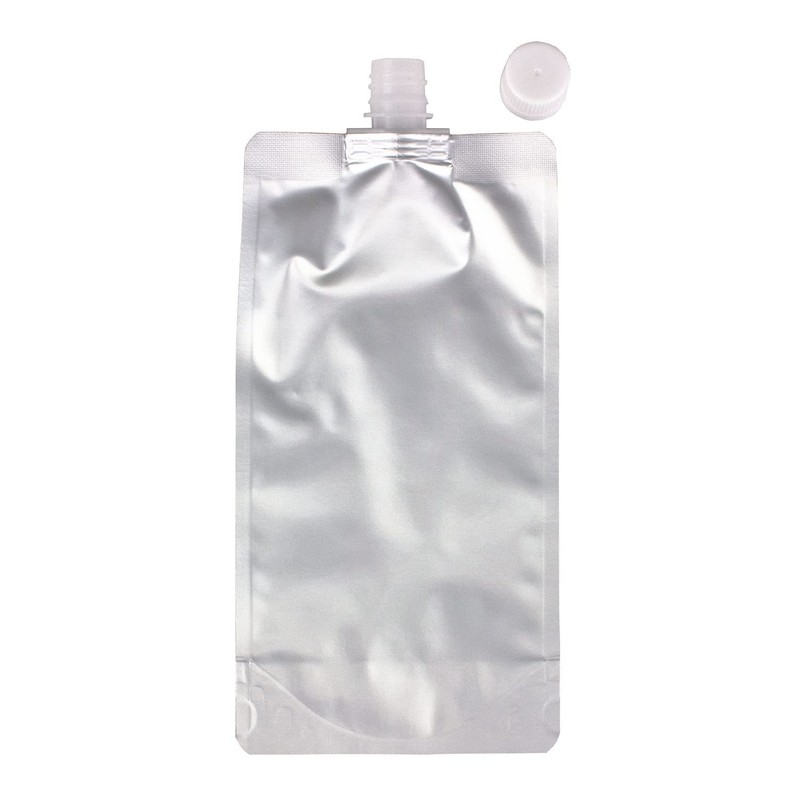 Natural Cosmetics Laboratory Aluminum Gusset Stand Bag, Aluminum Pouch, Spout
