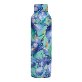 Quokka Solid Blue Irises Stainless Steel Thermal Flask 630 ml