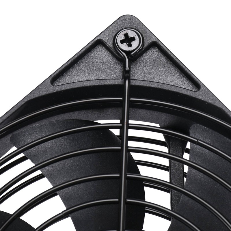 Dual 120mm 5V USB Powered PC Router Fans with Speed