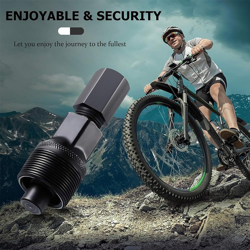 HEJINYUN Crank Removal Tool Bicycle Crank Puller for Square Taper