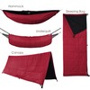 Kijaro Kubie 10-in-1 Versatile Portable Hammock, Poncho, Blanket, Sleeping Bag,