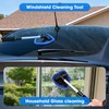 vioview Windshield Cleaner Tool, Car Interior Cleaning Kit with Extendable
