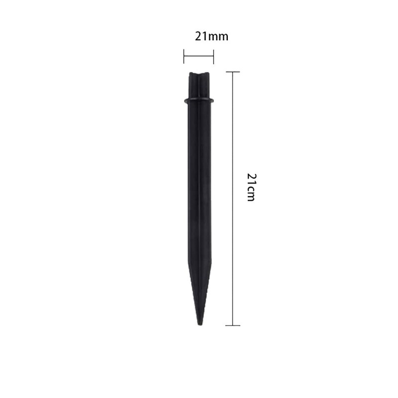 FSSTUD 5 PCS Plastic Ground Spikes Stakes Solar Path Lights