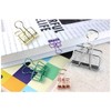 90 Pcs Binder Clips 32mm Hollow Strong Clamping Force Metal