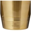 Viners Barware Gold 1 Litre Stainless Steel Single Wall Ice