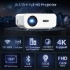 HOMPOW F1 4K Support Mini Portable LED Projector with Wi-fi