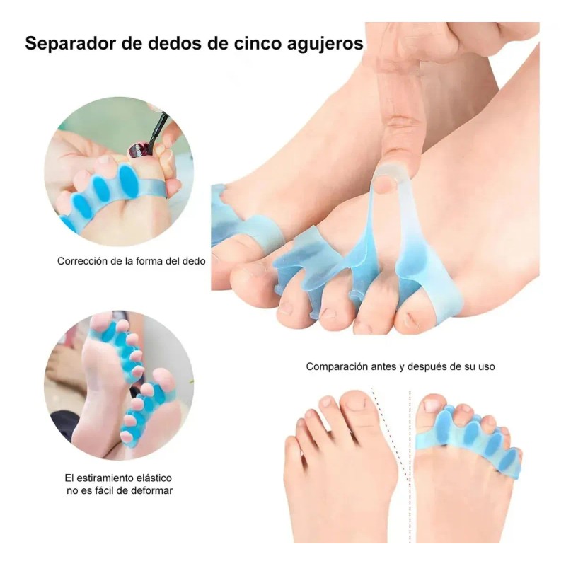 Kit De 24 Pares Corrector Protector De Juanetes Y Separador