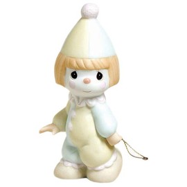 Precious Moments Birthday Train Clown Bless The Days of Our Youth