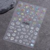 TiMi 3D Holographic Bubble Nail Stickers - Summer Cute Designs,