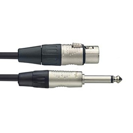 Stagg 20ft. N Series Mic Cable - XLR / Phone Plug