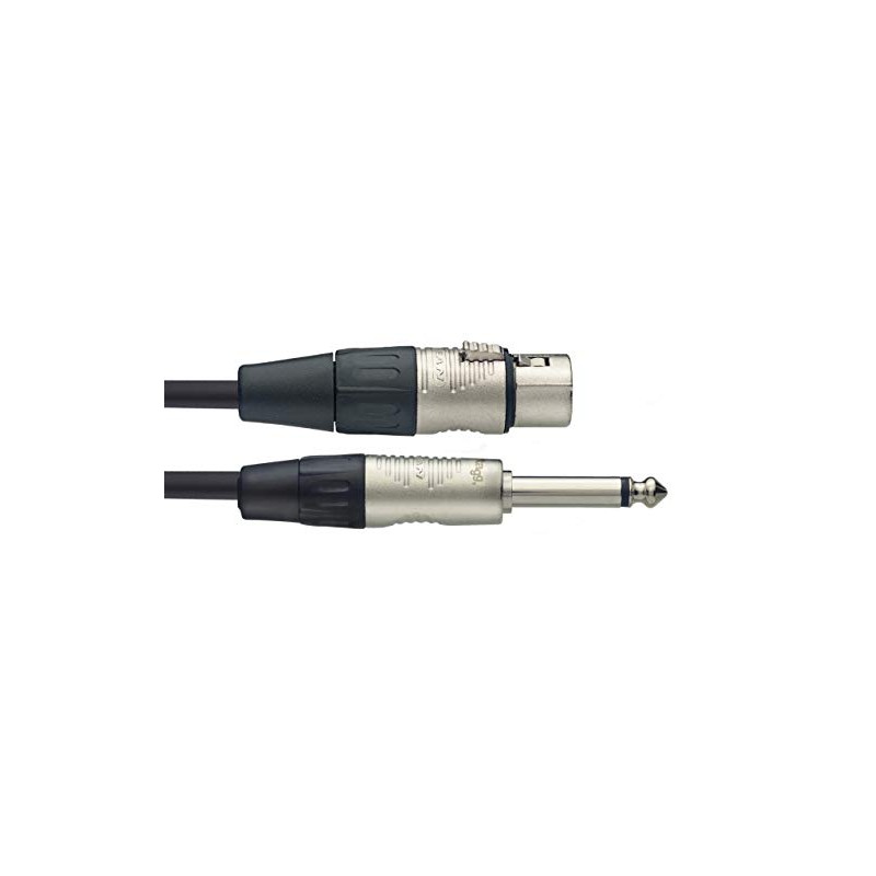 Stagg 20ft. N Series Mic Cable - XLR / Phone