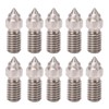 10pcs Stainless Steel High Flow Nozzle Kit High Temperature 0.4mm