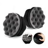 Kpdnjro 3PCS Tire Shine Applicator Pad, High-Density Wave-Grip Pad for
