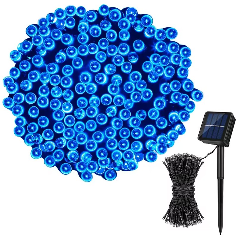 Solar Powered Outdoor Fairy Lights 20M Waterproof LED String Lights