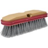 PRO-SOURCE Vehicle Wash Brush, 10 Inch Length, Natural Tampico Bristles,