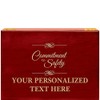 Crown Awards Commitment to Safety Rosewood Humidor Gift, Customize with