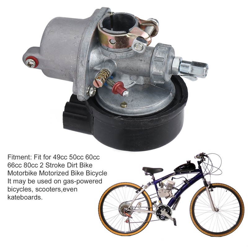 Carburetor Assembly for 49cc 50cc 60cc 66cc 80cc 2 Stroke