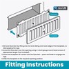 9 x 3 Adjustable Flyscreen Vents White Plastic Internal Vent