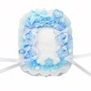 Ruffled Lace Trim Photocard Holder with Kitten Ear Design -