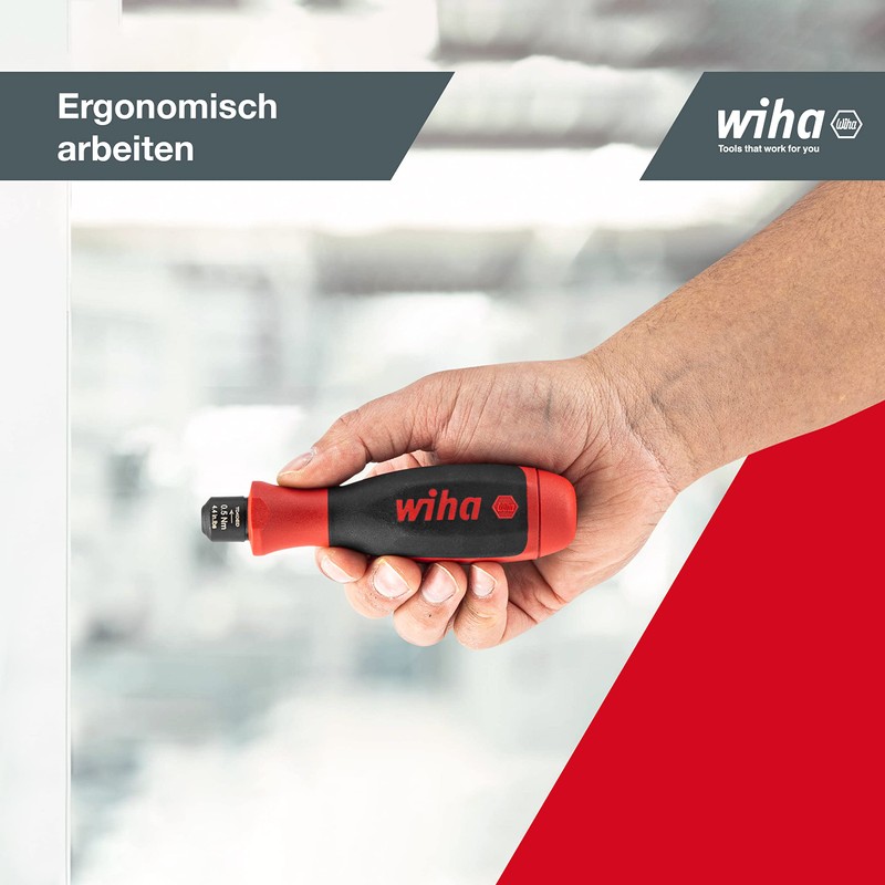 Wiha Fixed Torque Screwdriver EasyTorque (36239) I Fix Adjusted I