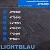 LICHTBLAU 4 x Metal Springs for Miele Washing Machine 4176890,