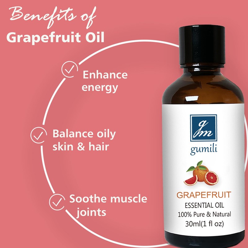 GM Gumili Grapefruit Essential Oil, 30ml