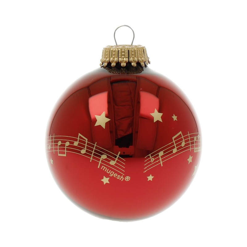 Christmas Bauble Bell with Instrument - Great Gift for Musicians