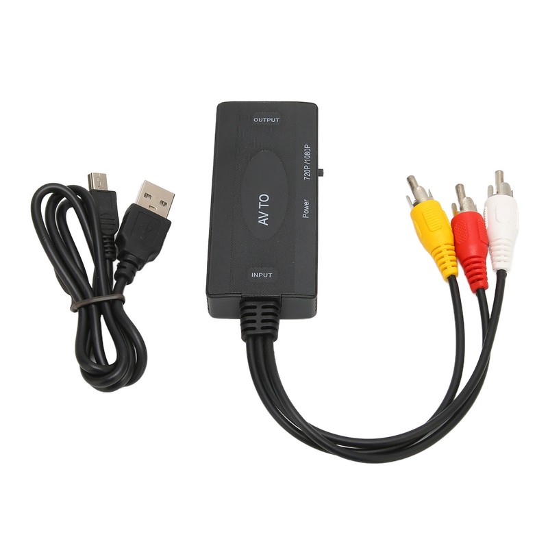 HD Video Converter Box RCA and AV and Composite to