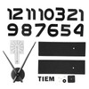 DIY Wall Clock Innovative Acrylic Mirror Sticker Clock Kit for