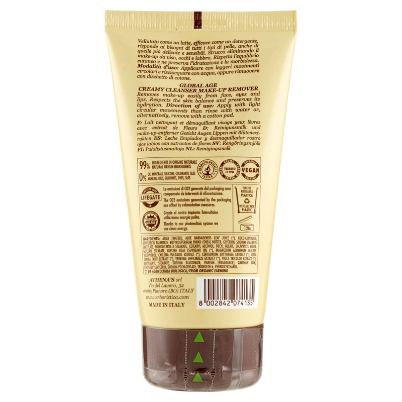 L'Erboristica Anti-Aging Makeup Cleanser with Flower Extract 150ml