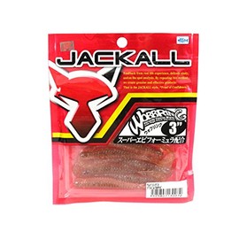 JACKALL(ジャッカル) ワーム ウォブリング 3インチ プリズムワカサギ