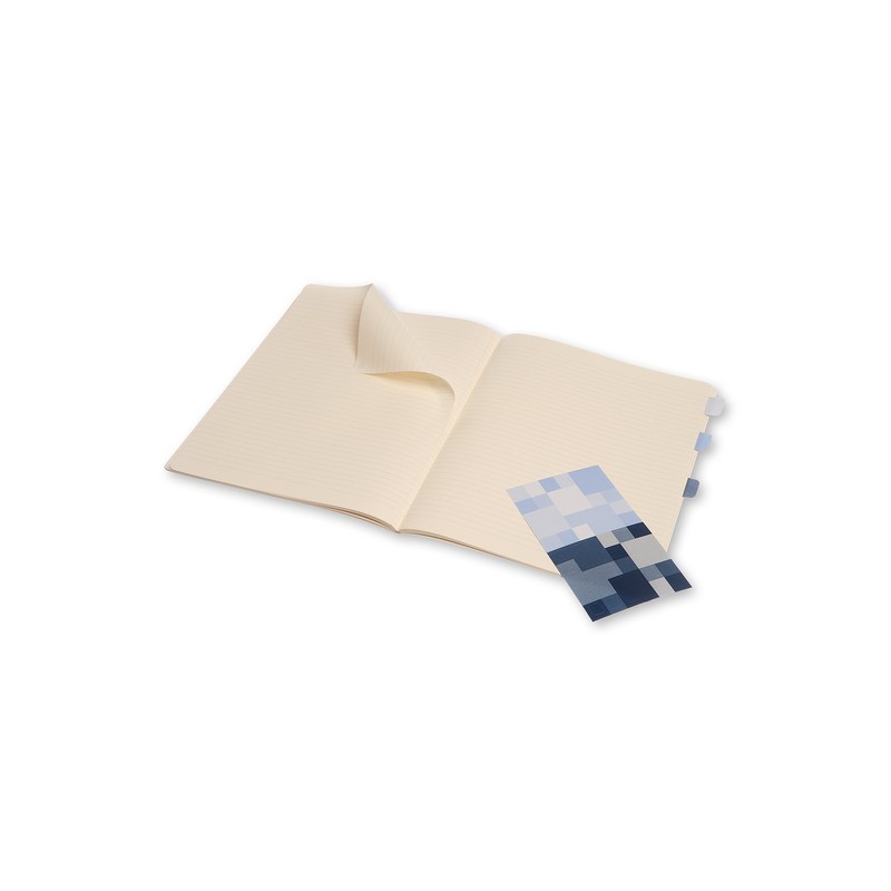 Moleskine Extra Large Volant Powder Blue/Royal Blue Ruled Journal