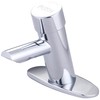 Central Brass 0357P Slow-Close Single Handle Basin Metering Faucet w/Optional