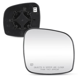 Passenger Right Side Mirror with Heated Fit for 2008-2020 Dodge Grand Caravan, for 2008-2016 Chrysler Town & Country, for 2012-2015 RAM C/V, for 09-2014 VW Routan, Replacement for 68026176AB CH1325107