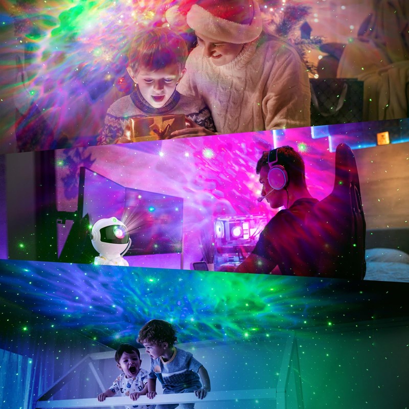 Macchiatto Astronaut Starry Sky Projector, Galaxy Projector LED Starry Sky