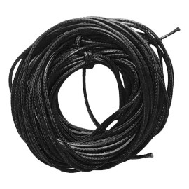 Hilo Encerado Para Cuero Negro