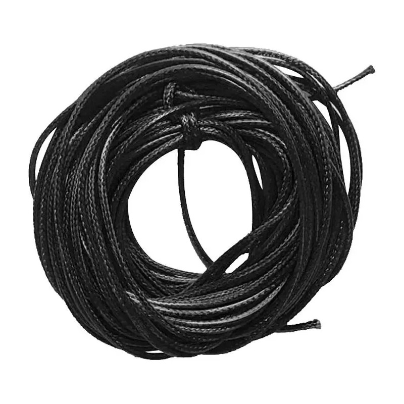 Hilo Encerado Para Cuero Negro