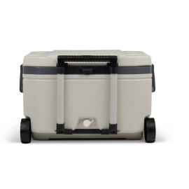 Igloo Bone White and Gray 60-Quart Sunset Roller Cooler - Free Shipping.