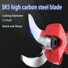 Electric Pruning Shears Replacement Blade, 30mm/1.2″ Cutting Diameter SK5 High