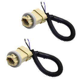 License Plate Lights Socket Wiring Harness Pigtail by Sousery Replacement for 1999-2015 F250 F550 F350 F450 Super Duty Ranger Bronco Excursion Expedition Explorer F53