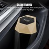 FALVFUN Car Trash Can with Lid, Mini Leakproof Fragrance Vehicle