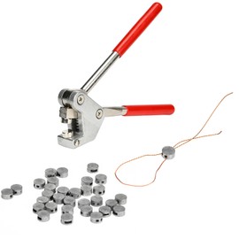 Meter Seal Secure Sealing Sets - Include Lead Beans(100pcs), Pliers, Copper Wire(328Ft/100M) - for Electricity/Water Meter Tamper Evident Lock