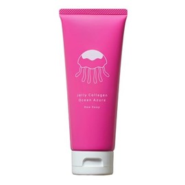 2025 Prescription: This marine collagen foaming soap was created by the president of Jellyfish. Newly improved moisture retention. Jelly Collagen Ocean Azure Safe for Sensitive Skin, 3.5 oz (100 g) Jellyfish Collagen Blend, Creamy Foaming Cream, Does Not Stress Your Skin, Removes Stains, Approximately 3 Months, Cost Performance Net, For Men, Wide Skin Types, Fragrance Free, Fluffy Foaming Pore Cleansing, Makeup Removal, Pink Jellyfish