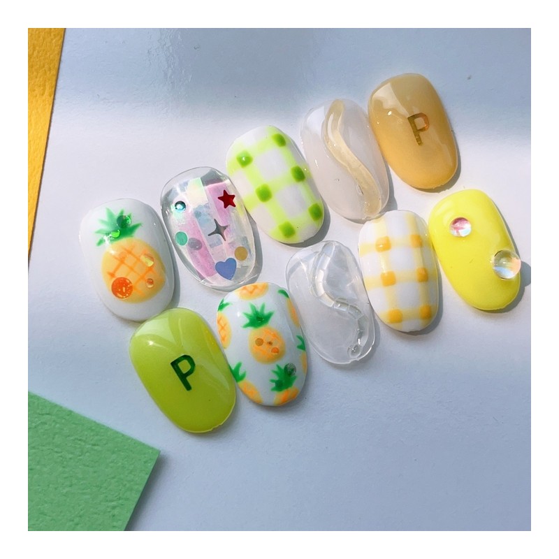 Fruit Pang Pang - Short Almond / 프룻팡팡 - 숏아몬드