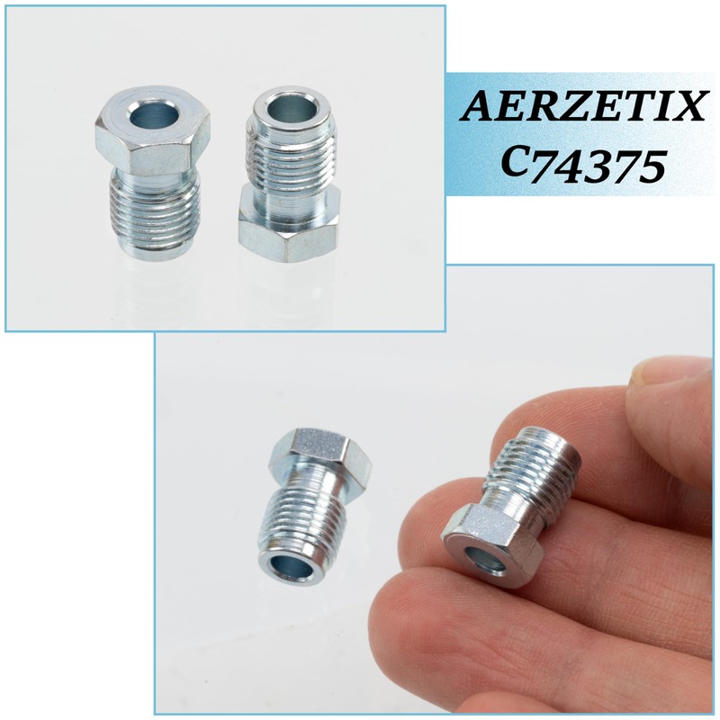 AERZETIX - C74375 - Set of 2 Union Nuts M10