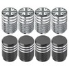 Pack of 8 Valve Caps, Decorative Valve Caps With British