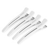 AIMIKE 4pcs Ducker Non-marking Hair Clip Hairdresser Clip Secure Professional